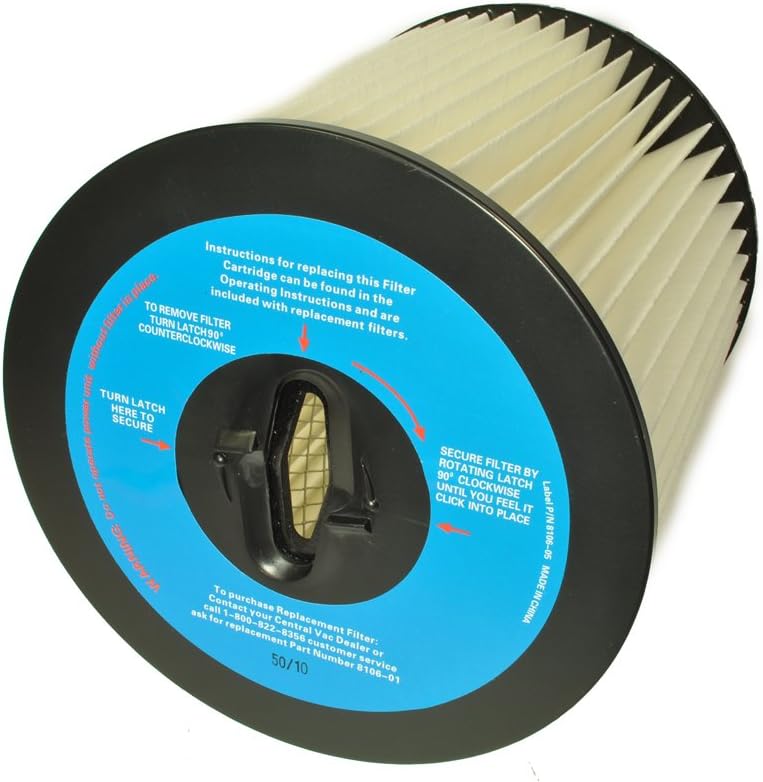 ROYAL CENTRAL VACUUM CLEANER FILTER