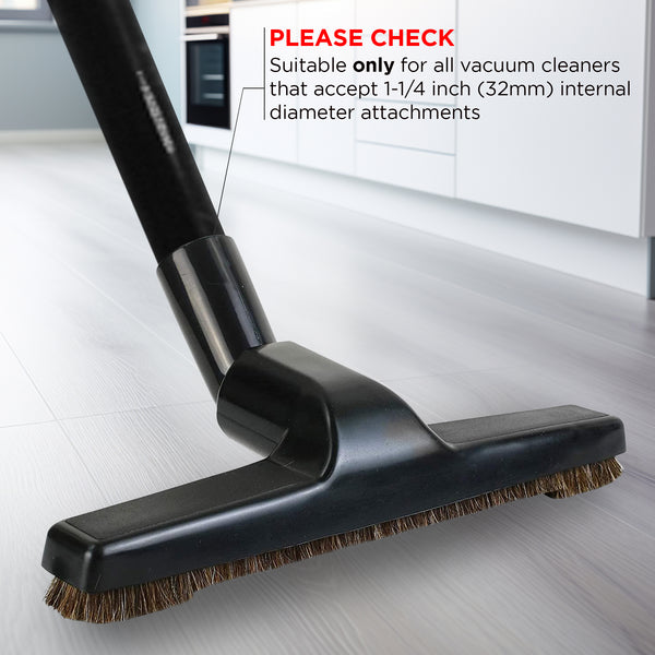 UNIVERSAL 1 ¼ INCH (32MM) VACUUM CLEANER FLOOR BRUSH 13" WIDE